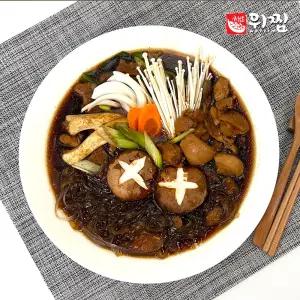위찜 닭다리 순살 찜닭 밀키트 720g 8팩 매콤 간장 양념 집들이 캠핑 술안주 간편조리