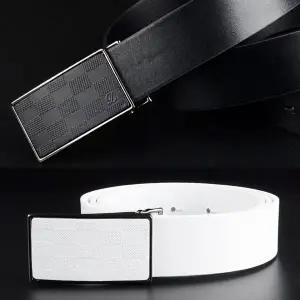 남성 여성 통가캐주얼 벨트 남자 슬렉스 여자 골프팬츠 화이트