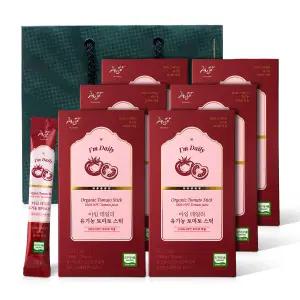 혜인담 아임 데일리 유기농 토마토 스틱 22g 14포 x 6세트
