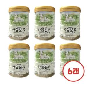 자연방목 일동후디스 산양분유 시그니처 1단계 800g, 6개