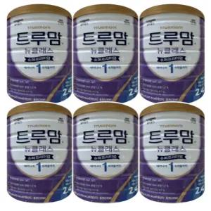 트루맘 뉴클래스 슈퍼프리미엄 1단계 800g, 6개