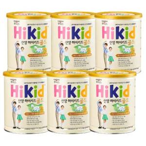 산양 하이키드 골드 650g, 6개