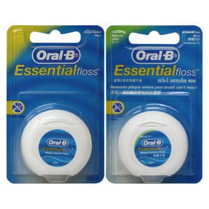 오랄비 치실 일반 민트 6개/일반왁스 민트왁스 글라이드치실 슈퍼플로스 교정용 일회용 치간칫솔