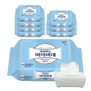 크리넥스 마이비데 리필형 46매 8팩+용기 / 12팩 / 카카오 / 물티슈 / 비데물티슈 화장지 휴지