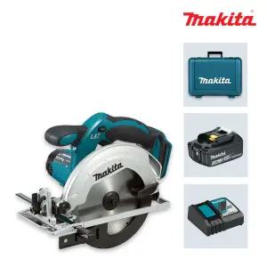 마끼다 DSS611RFE 18V 3.0Ah 1팩 충전원형톱 165mm(6) 충전스킬