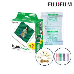 [인스탁스]스퀘어필름 3팩(30장)+선물/즉석카메라 필름/SQ1/SQ6/SQ20/쉐어2