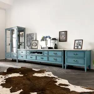 클레식 빈티지 엔틱 빈티지엔틱 디바 양문장식장 2100 세트