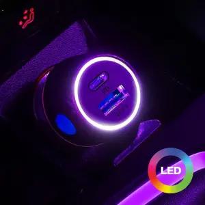 차량용충전기 고속 시거잭충전기 차량 USB PD 시가잭 C타입 60W