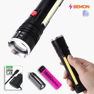 1000루멘 LED 다용도 랜턴 후레쉬 충전식 손전등 클립 자석 고정