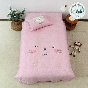 아망떼 피카부 캣 순면 키즈 차렵이불 겸 커버세트 SS