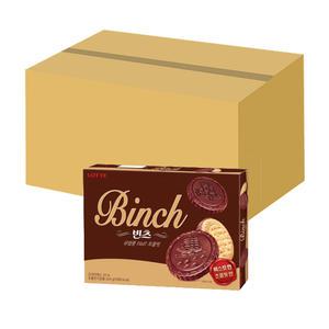 롯데 빈츠 204g x 16개 (1박스) / 대용량 비스킷 과자 간식