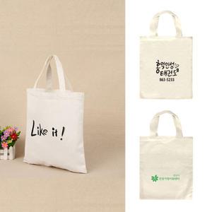 에코백 무지 소 27 X 32CM 캔버스천 그림DIY 인쇄가능