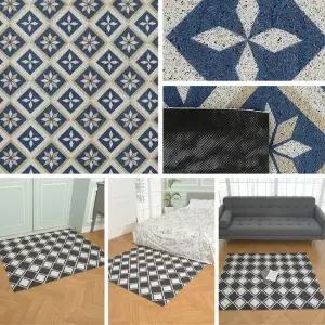 패턴 코일매트 카페트 매트 테라스 현관 발코니 인테리어 바닥