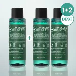 맥클린 아하바하파하 필링토너 150mlx3 데일리 각질 케어