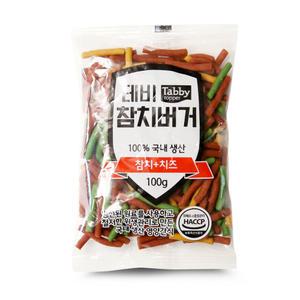테비버거 참치버거 100g 반려견간식