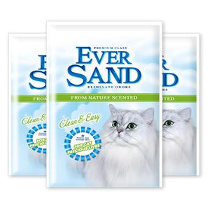 에버샌드 프롬 네이쳐향 6kgx3개(1BOX) / 고양이 벤토나이트 모래