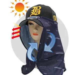 국산 얼굴 햇빛 가리개 선가드 자외선 차단 등산 골프 낚시 스카프 여름 안전모