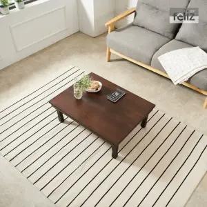 [탑펠리즈] 엔틱 800 접이식 원목 교자상 밥상 테이블