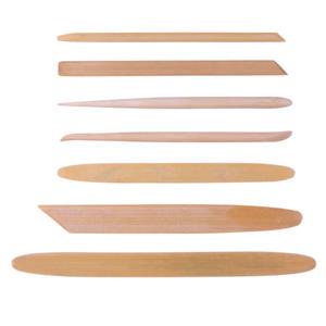 조소용 대나무 헤라 7종 세트/찰흙 점토 소조 조각칼 영남상사