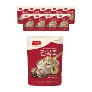 동원 양반 전복죽 파우치, 420g, 10개