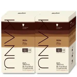 카누 더블샷 라떼 50T+50T