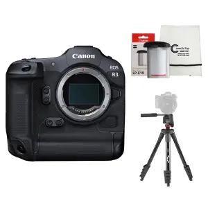(컴온탑) 캐논 EOS R3 BODY (재고보유) + 정품배터리 + 필름 + 융 & 포토리뷰 조비삼각대