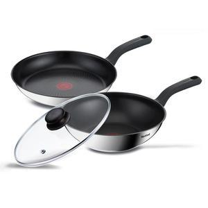 테팔 IH에센스쿡 프라이팬 3종세트(28팬+28웍+유리뚜껑)