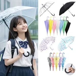 [클라비스] 투명우산 / 대형 투명우산 / 파스텔 / 땡땡이 / 화이트 / 아동 / 대형 장 골프 튼튼한 편의점 의전용 인쇄 가능