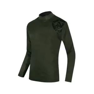 (아티누스) [AT-574K] 플리스 하이넥 티셔츠 (카키) (형제낚시)