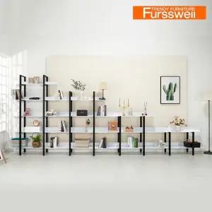 퍼스웰 룸인 책장겸 진열장 수납장 수납선반 풀세트 DZ_033