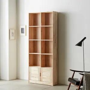 삼나무 원목 800 5단 수납 책장 DF912065