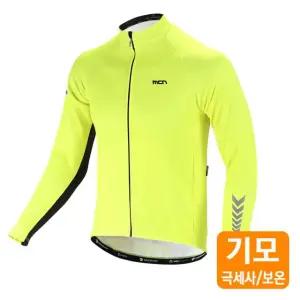 MCN 겨울 방한기모 플루레센트 라이딩 자전거져지 저지 상의