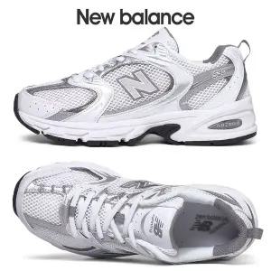 [뉴발란스][재입고] 뉴발란스 530 남녀공용 운동화 화이트 실버 MR530AD