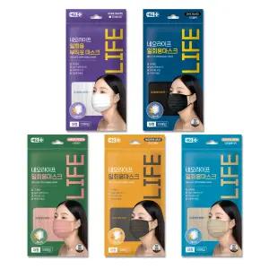 네오라이프 일회용 미세먼지 마스크 국내생산 성인용 10매입 10개