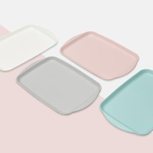 씨밀렉스 핸들트레이(쟁반) 460 그레이, 2개