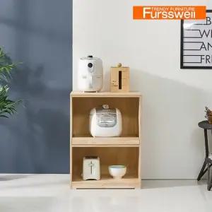 퍼스웰 앨토 고무나무원목 800 오픈렌지대.내츄럴 SI_215