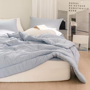 퓨어슬립 요거트 알러지케어 점프차렵이불 퀸 블루, 1개