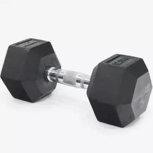이고진 고무육각 덤벨 아령 12.5kg 1개 클럽 고무아령 웨이트