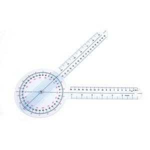 고니오미터 30cm(360도) Goniometer 임상용 고니오메타 ROM 관절각도기 30cm