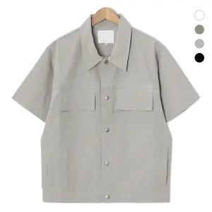 [하프클럽/엠엔씨]스냅 윈드코치 반팔자켓 (MDJK165RM)