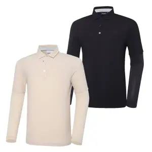 [와이드앵글](하남점)23년 SS 남성 CO W.ICE 모던 폴로 티셔츠 WMM23212 베이지(E2), 블랙(Z1)