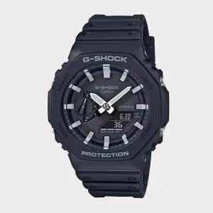 [지샥]G-SHOCK 지샥 GA-2100-1A 지얄오크 올블랙 아웃도어 군인시계