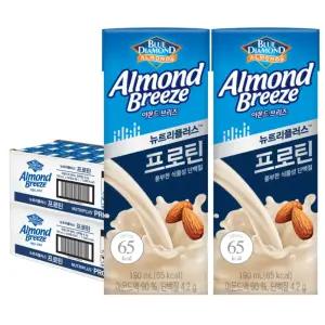 아몬드브리즈 뉴트리플러스 프로틴 190ml 48팩 코스트코 대용량