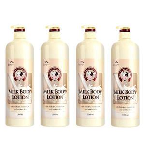 꽃을든남자 우유 바디로션 1000ml 4개