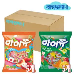 마이쮸 멜론/애플망고(70입)284gx5봉+핑크리치/써니피치(70입)284gx5봉