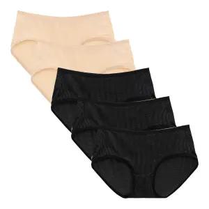 아이엠속옷 인견 데일리 팬티 5p 시원한 여성 빅사이즈 기본 팬티