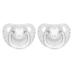 스와비넥스 휘게 아나토미컬형 쪽쪽이 3단계 실리콘 래빗 그레이, 2개