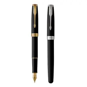 officeseller 인쇄 서비스 : 파카 소네트 매트블랙 만년필 [1자루]