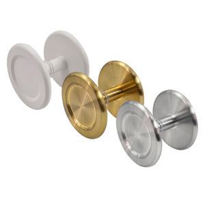 강화 도어 유리 샤워 손잡이 GD206 원형 1구 100mm