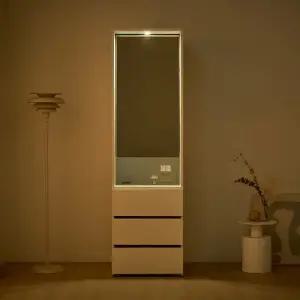 브빈 UV하이그로시 3서랍 LED 화장대 600 착불